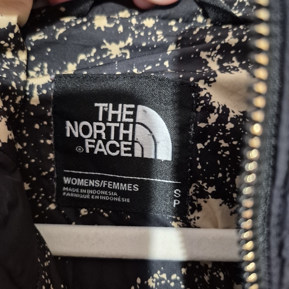 The North Face Women's Harway Heatseeker Parka Black Gold Starburst Print Jacket - Picture 5 of 9